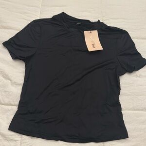 Shein Bae black stretchy top